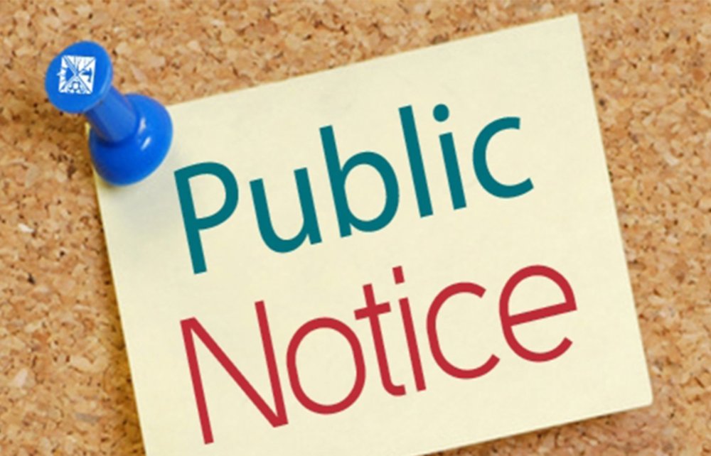Public Notice graphic